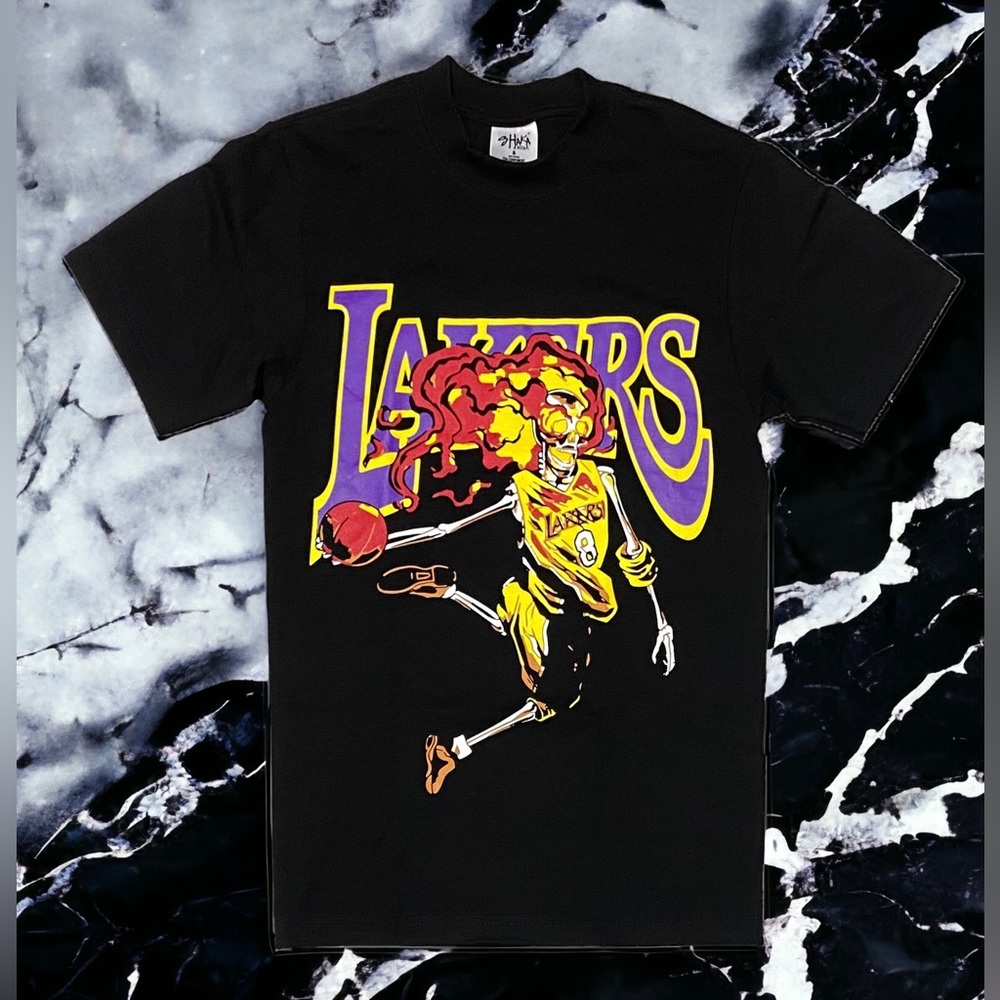 NEW Capn On Melrose Kobe Bryant Lakers T Shirt Mens Size